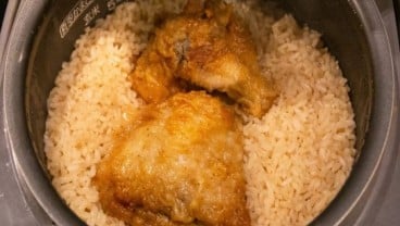 Cara Membuat Nasi Ayam Goreng Pakai Penanak Nasi