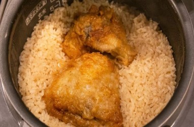 Cara Membuat Nasi Ayam Goreng Pakai Penanak Nasi