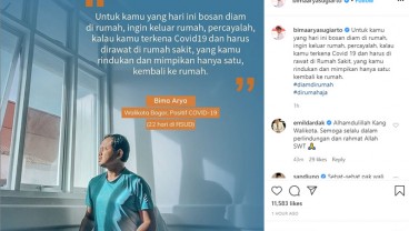 Bima Arya: Pilih Bosan di Rumah atau Sendirian Terbaring di Kamar Isolasi Corona?