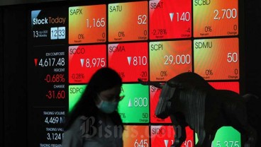 Ringkasan Perdagangan 13 April: IHSG ke Zona Merah, Rupiah Menguat Tajam