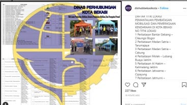 @dishubbekasikota: Begini Aturan Pembatasan Kendaraan di 32 Check Point