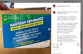 @ridwankamil: Paket Sembako PSBB Bodebek Dikirim via Ojol, Opang, Pos