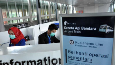 KA BANDARA KUALANAMU BERHENTI BEROPERASI