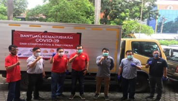 RBM Goat Gagas Donasi Beras di Tengah Pandemi Virus Corona
