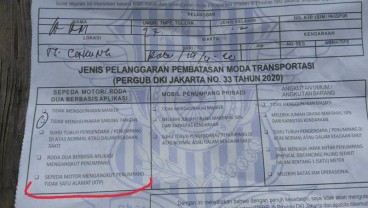 Pelanggar PSBB Ditindak Tegas bila 2 Kali Melanggar