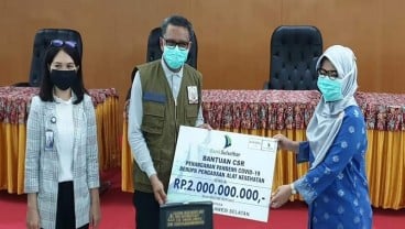 Bantu Penanganan Covid-19, Bank Sulselbar Salurkan Rp2 Miliar