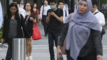 Kasus Covid-19 Singapura Melonjak Lagi, Catat Rekor Baru