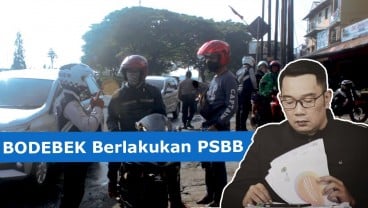 PSBB Bodebek, Pengendara Disetop Karena Berboncengan