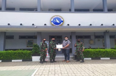Citicon Serahkan Bantuan ke Satuan Kapal Patroli Lantamal V Surabaya