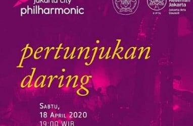 Malam ini Jakarta City Philharmonic Gelar Pertunjukan Daring, Tonton Channel Youtube Budayasaya