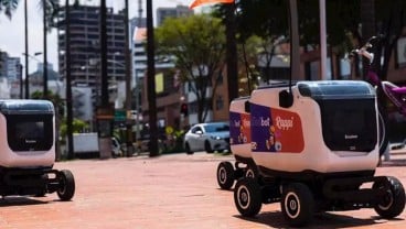 Hindari Corona, Kolombia Uji Coba Robot Pengantar Makanan