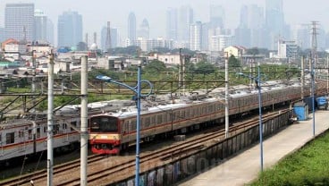 Rata-Rata Penumpang KRL Tinggal 12,8 Persen