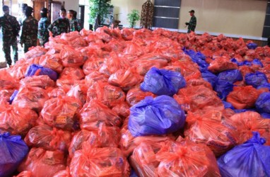 Warga Palangka Raya Mulai Dapat Bantuan Paket Sembako