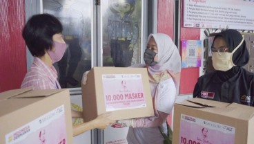 Warga Binaan Lapas Klas IIA Perempuan Malang Produksi 10.000 Masker