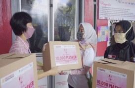 Warga Binaan Lapas Klas IIA Perempuan Malang Produksi 10.000 Masker