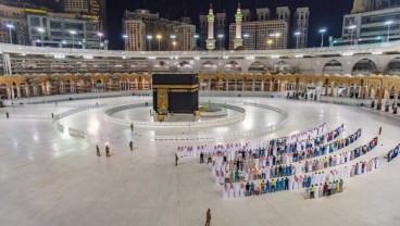 Masjidil Haram Sunyi, Begini Suasana Salat Tarawih di Depan Kabah