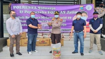 Forkas Jatim Salurkan APD Senilai Total Rp2 Miliar