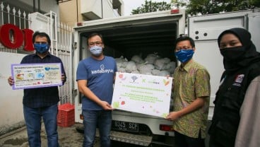 Padangbara Sukses Makmur Serahkan Bantuan bagi Warga Terdampak Covid-19 Lewat #BagiAsa