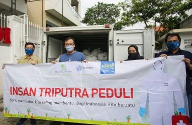 Triputra Agro Persada Serahkan 3.000 Paket Sembako ke Gerakan #BagiAsa