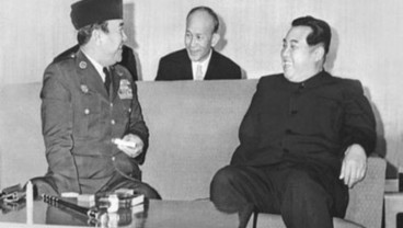 Angrek Kimilsungia, Romantika Soekarno dengan Kakek Kim Jong-un