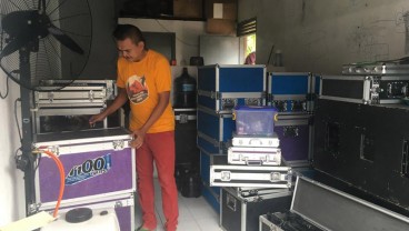 Sound System Teronggok di Gudang, Sepi Order saat Pandemi Corona