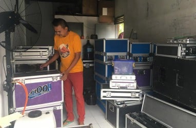 Sound System Teronggok di Gudang, Sepi Order saat Pandemi Corona