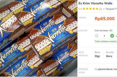 Es Krim Dirumorkan Picu Corona, 16 Es Krim Vienneta ini Terjual Rp222 juta