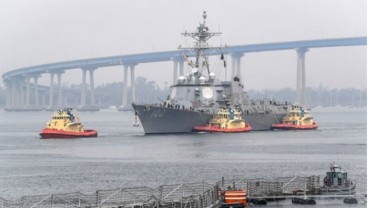 64 Awak Kapal Perusak USS Kidd Positif Corona, 300 ABK Dikarantina