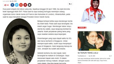 Mbak Tutut: Ibu Tien Meninggal karena Sesak Nafas, bukan Tertembak