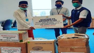 34 BUMN NTB Sumbangkan 4.700 APD untuk Tenaga Medis dan Masyarakat