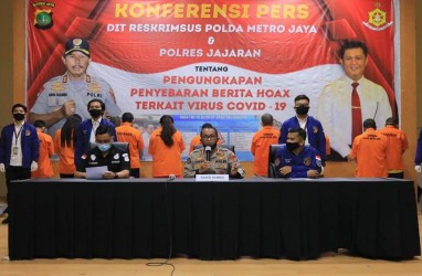 Polda Metro Jaya Ungkap 443 Hoaks dan Ujaran Kebencian Covid-19   