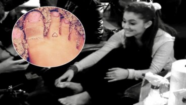 Wow, Ariana Grande Punya 50 Tato di Tubuhnya