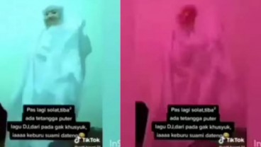 Viral, Perempuan Salat Sambil Joget di TikTok