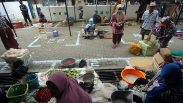 Pasar Tradisional Diarahkan Hidup Berdampingan dengan Covid-19