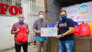 Anak Usaha TOWR, iForte Salurkan 500 Paket Sembako Lewat #BagiAsa