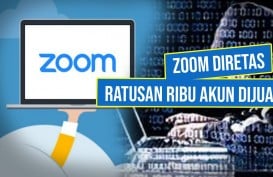 Zoom Diretas, Lebih dari 500 Ribu Akun Dijual