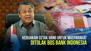 Bank Indonesia Tolak Kebijakan Cetak Uang Berlebih