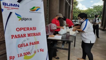 PTPN XI Gelar Pasar Murah Gula Pasir Pekan Ini