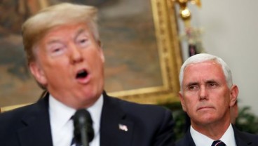 Mike Pence Jaga Jarak dengan Donald Trump