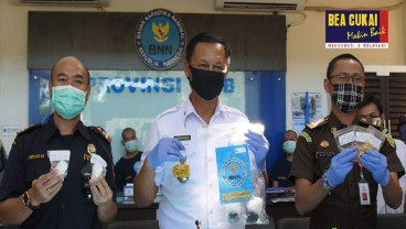Bea Cukai Ikut Musnahkan Narkotika dari Tiga Penindakan di Mataram