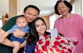 Mawar Merah dan Ungkapan Cinta Ahok untuk Puput yang Ulang Tahun ke-23