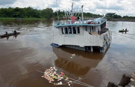 Kapal Pengangkut Sembako Karam di Riau