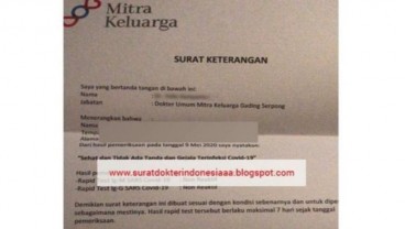 Perdagangan Surat Keterangan Bebas Corona, Tokopedia Klaim Tak Ada Transaksi