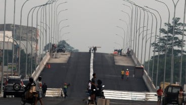 Dukung Konektivitas, PUPR Selesaikan Flyover Martadinata Gaplek Tangsel