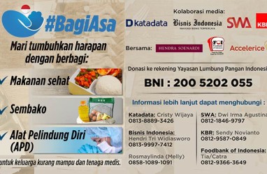 Foodbank of Indonesia (FOI) dan Media Salurkan Donasi Rp 1,1 Miliar