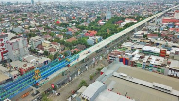 Pekerjaan Jalan Tol Layang A.P Pettarani Makassar Masuki Tahap Akhir