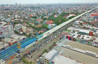 Pekerjaan Jalan Tol Layang A.P Pettarani Makassar Masuki Tahap Akhir