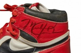 Sepatu Air Jordan 1 Milik Michael Jordan Laku Rp8,2 miliar di Acara Lelang