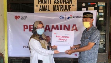 Gandeng Yayasan Rumah Zakat, Pertagas Kembali Salurkan Bantuan di Tengah Covid-19