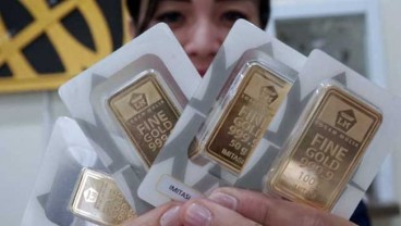 Harga Emas Naik Tipis, Masih Bertengger di Level US$1.740 